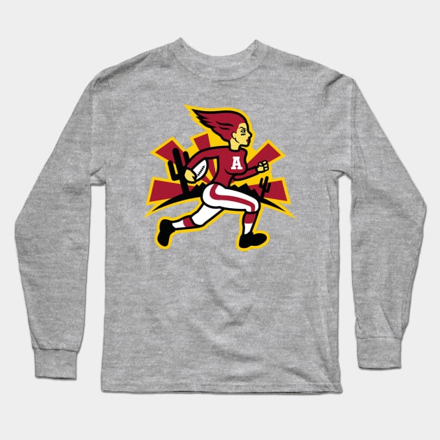 Arizona Lady Cards Long Sleeve T-Shirt by Carl Cordes